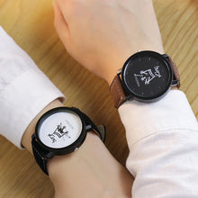 Load image into Gallery viewer, New Relogio Couples Watch King &amp; Queen Leather Quartz Watch Mens Ladies Fashion Sport Clock Men's Watches Women's Watches Gifts
